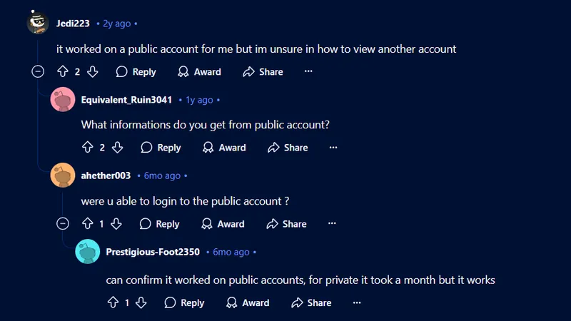 Glassagrm Reddit Yorumları