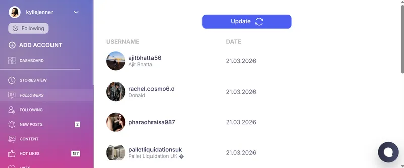 Peekviewer dashboard