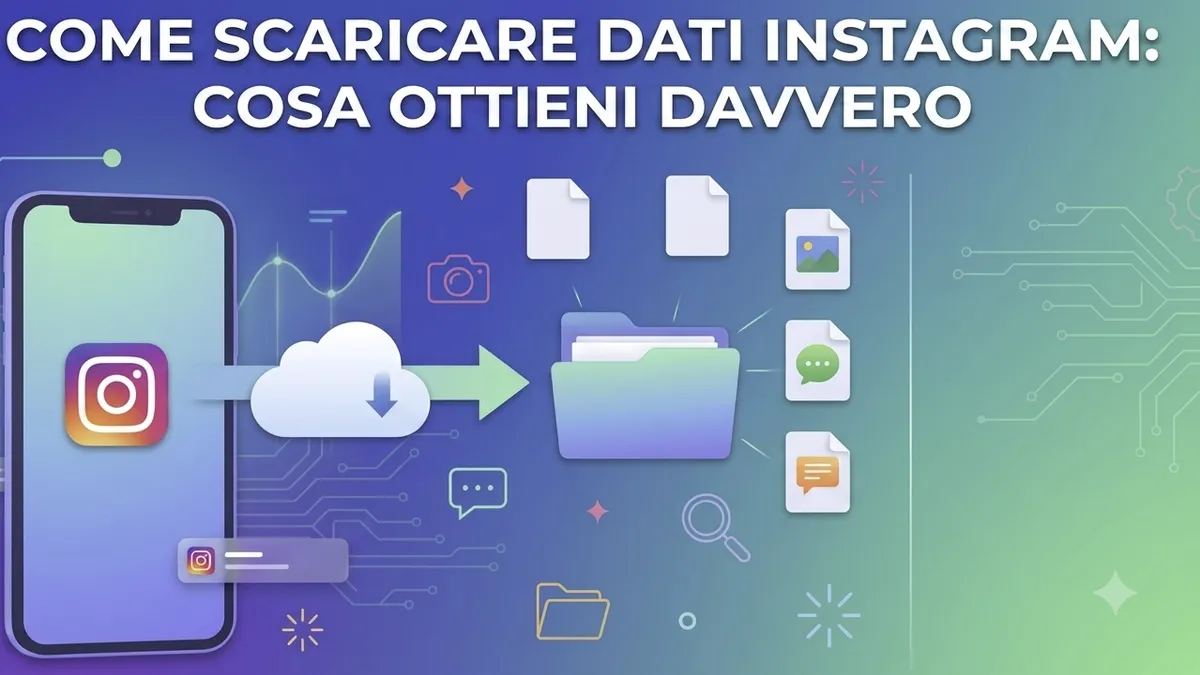 Come Scaricare Dati Instagram