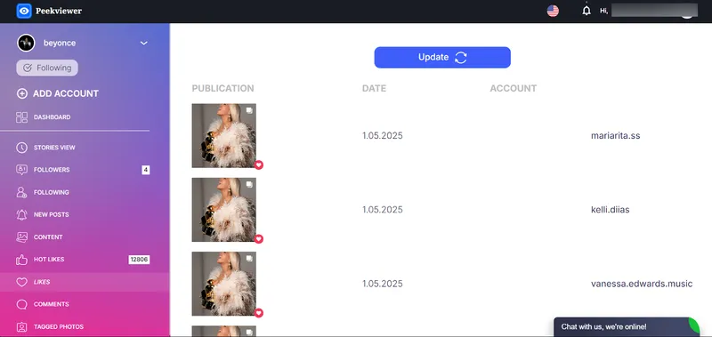 anonim Instagram beğenileri görüntüleyici userspace