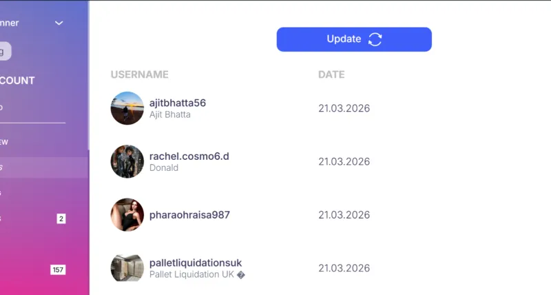 Peekviewer dashboard