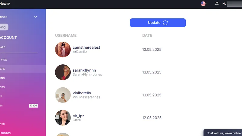 anonymous Instagram followers viewer userspace