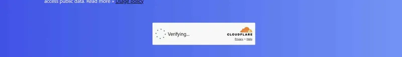 Screenshot where clicking “Explore more posts” triggers another verification