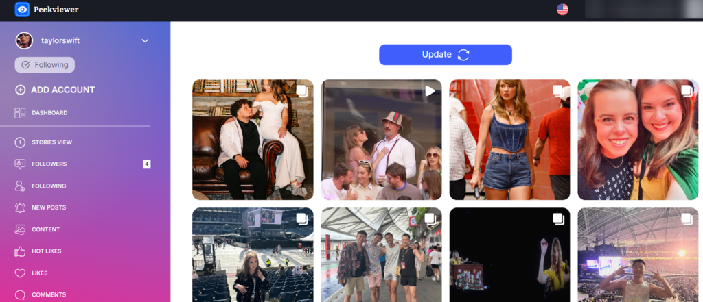Peekviewer Instagram Tagged Photo Viewer