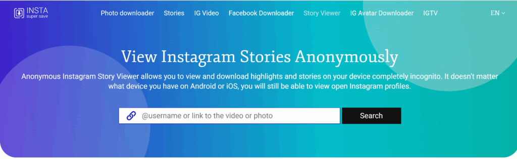 InstaSuperSave screenshot