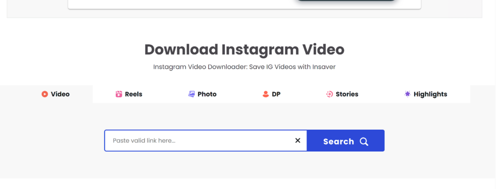 Screenshot showing step-by-step instructions for using InSaver